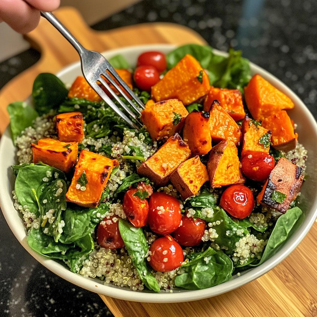 Healthy Lunch Quinoa Veggie Bowls