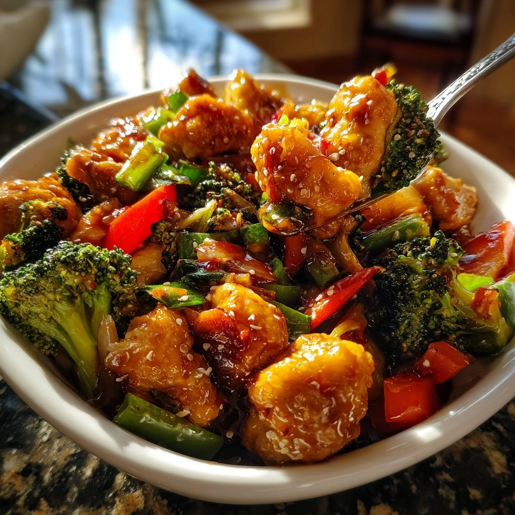 Chicken And Vegetable Stir Fry