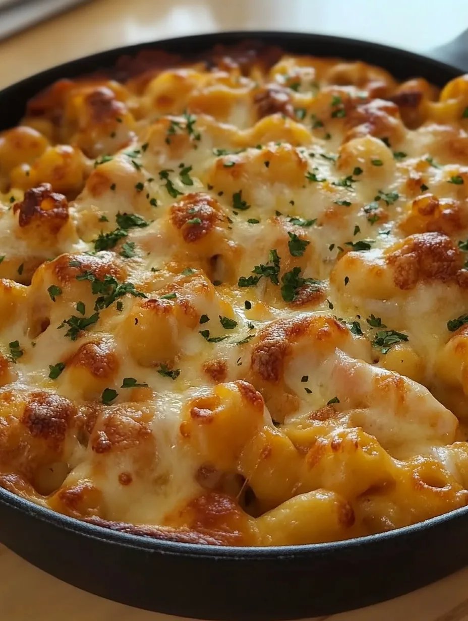 Creamy Chicken Mac and Cheese