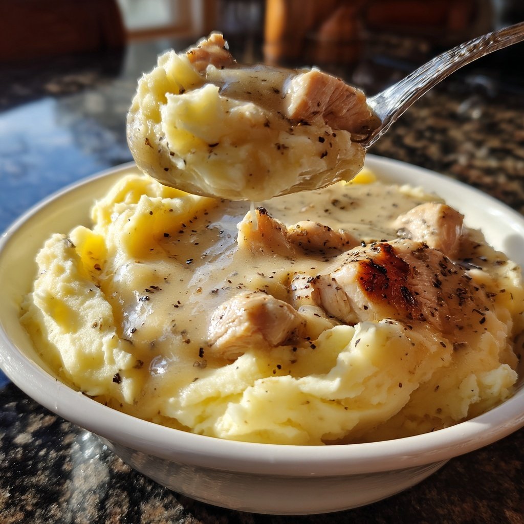 Comfort Food Chicken And Mashed Potatoes