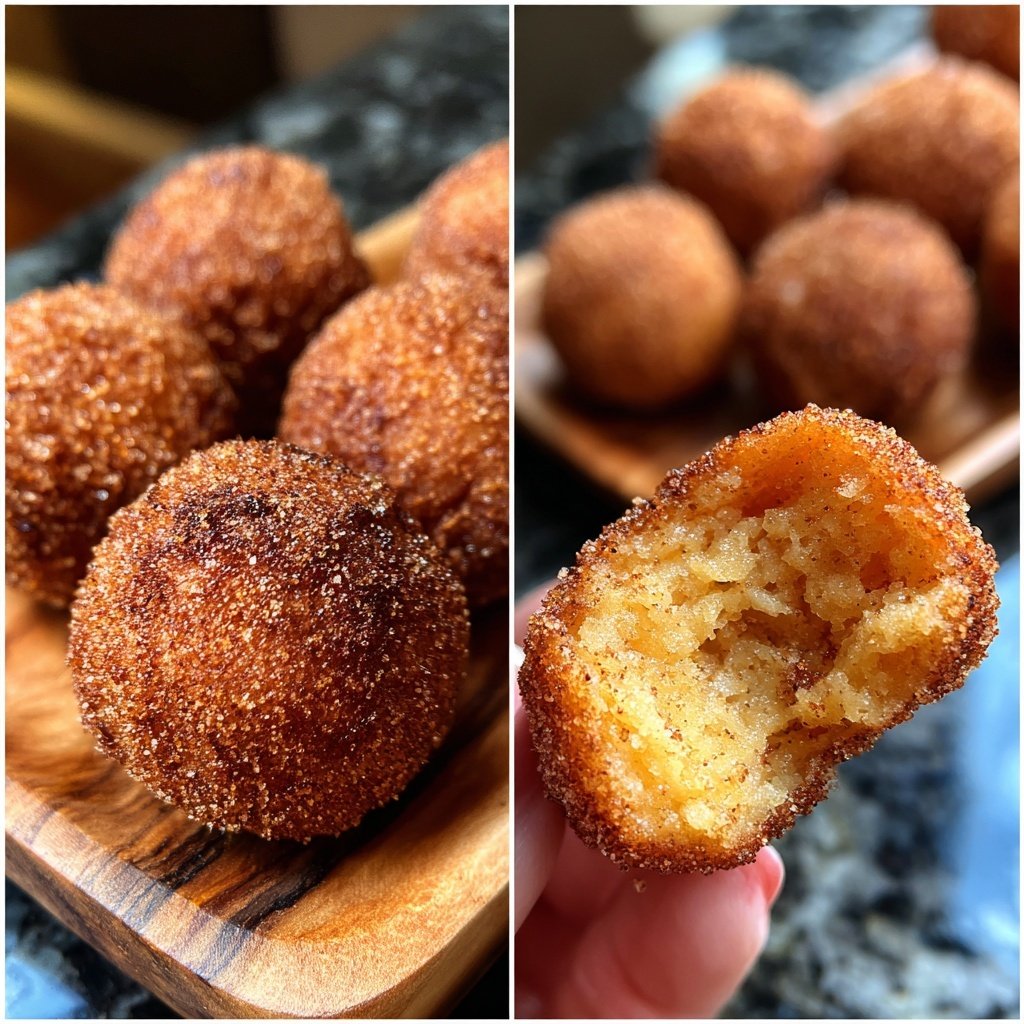 Fluffy Air Fryer Churro Bites