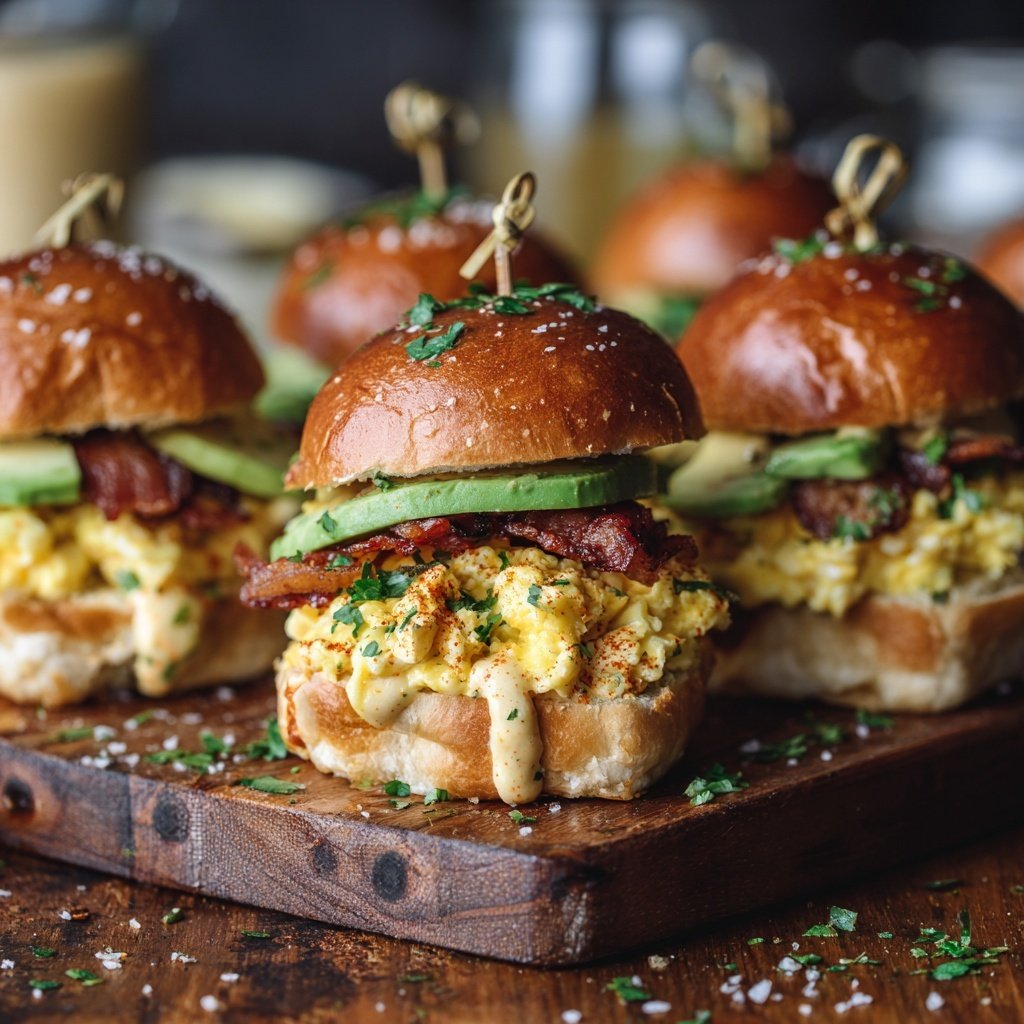 Spring Brunch Breakfast Sliders