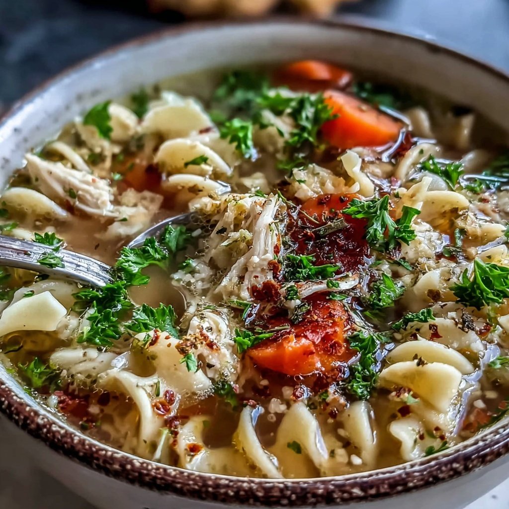 Healthy Chicken Noodle Soup