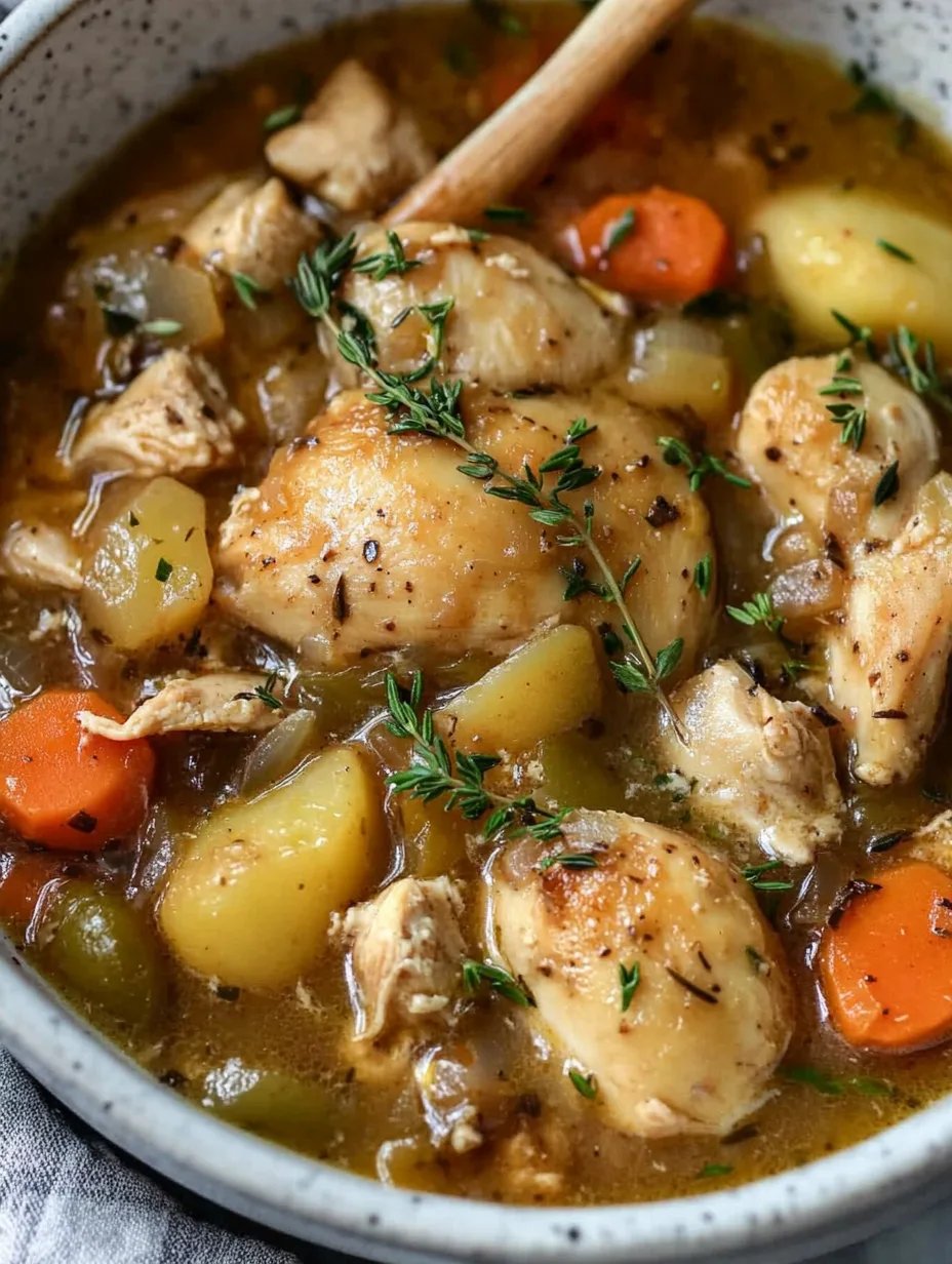 Slow Cooker Chicken Stew