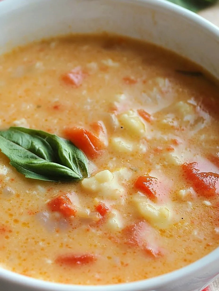 Creamy Tomato Basil Soup