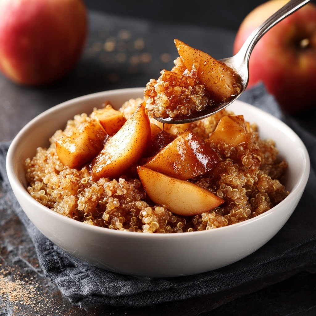 Apple Cinnamon Breakfast Quinoa