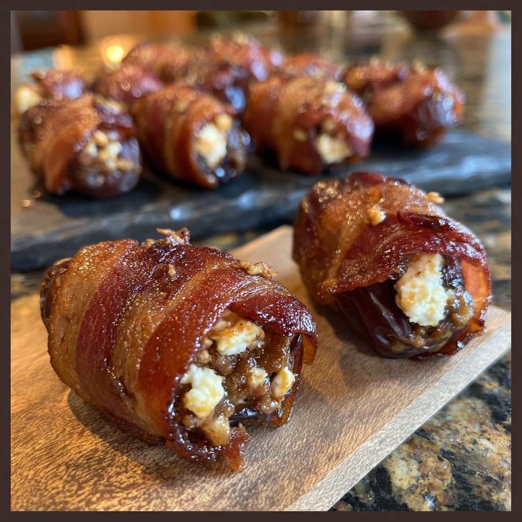 Valentines Snacks Cheese Stuffed Dates