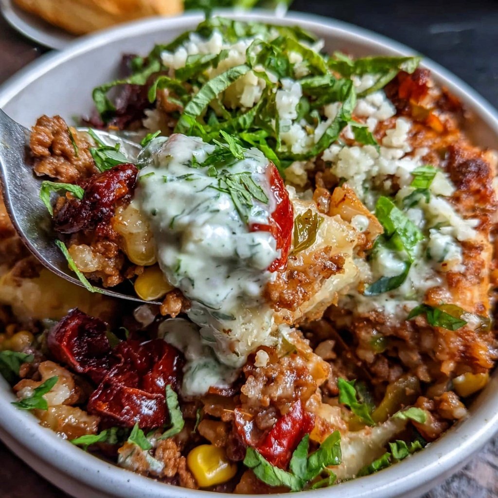 Ground Turkey Taco Skillet