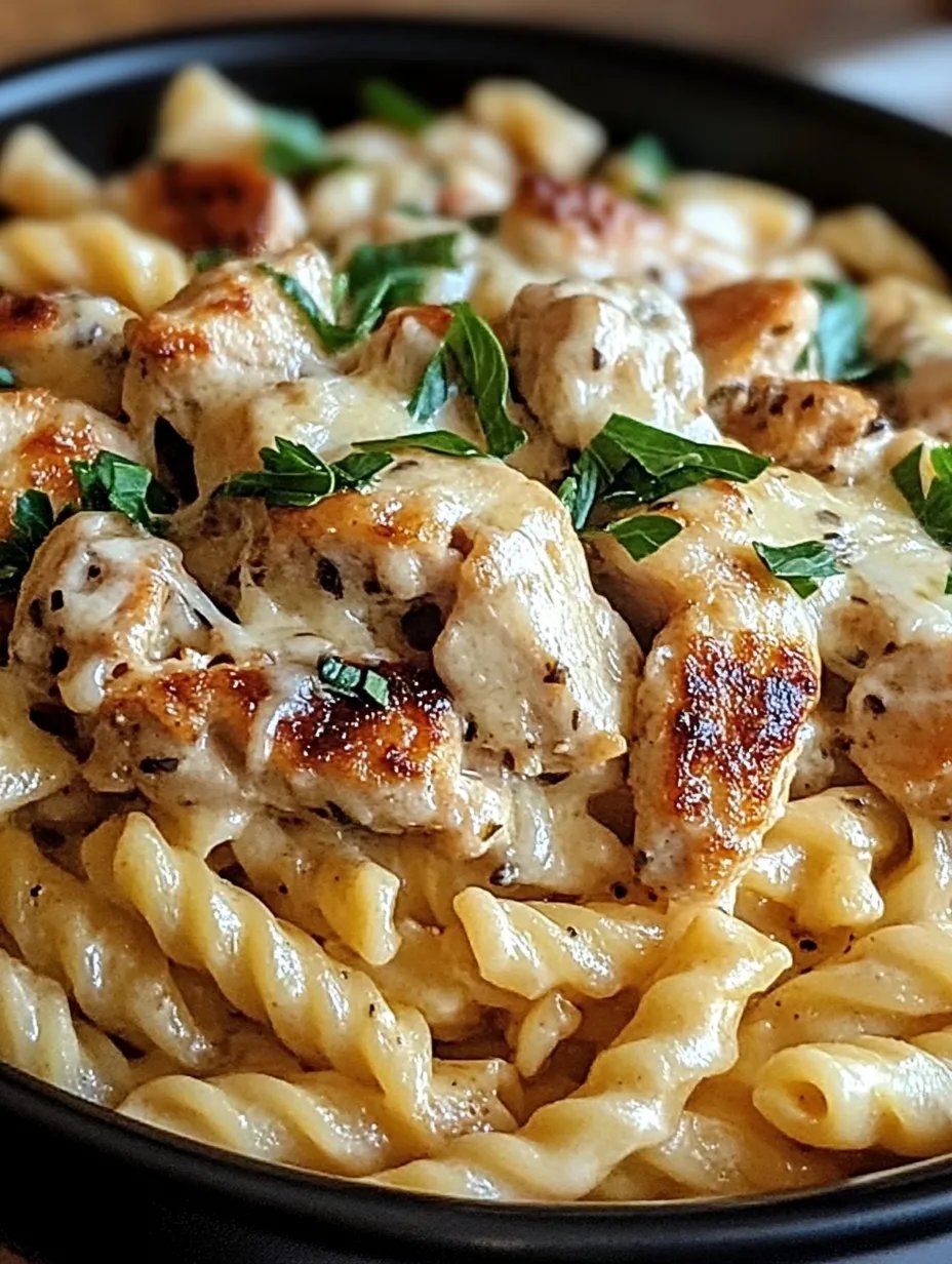 Easy Parmesan Chicken Pasta