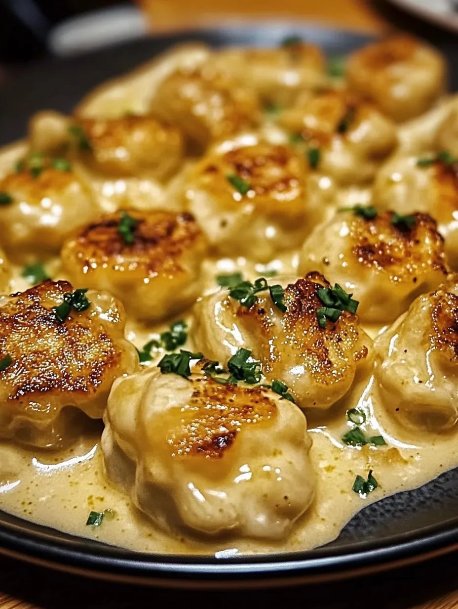 Garlic Butter Chicken Bites with Creamy Pasta