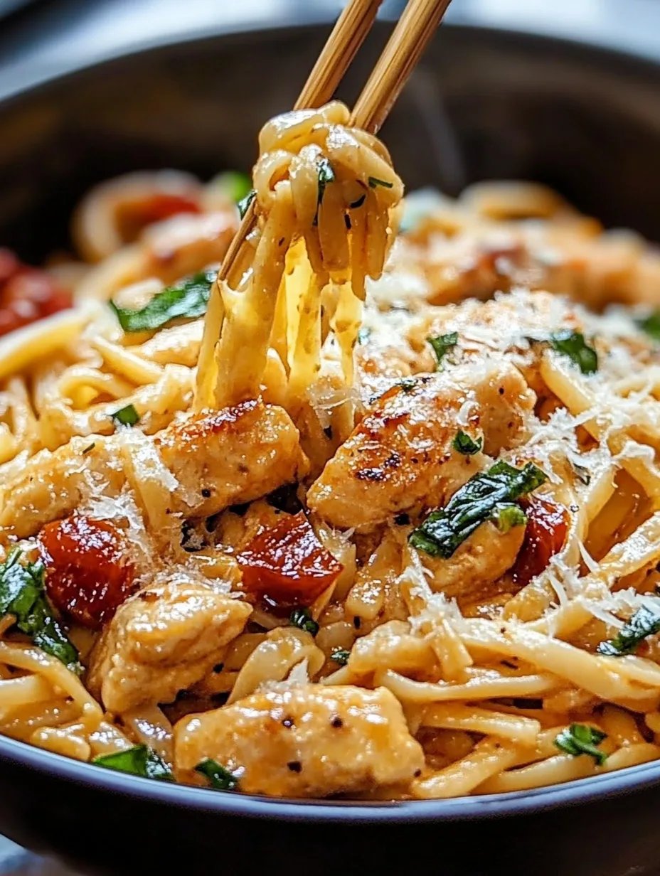 Marry Me Chicken Pasta