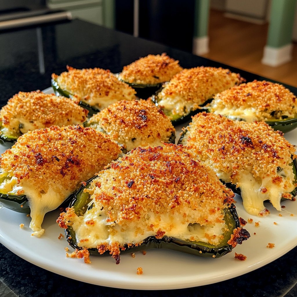 Jalapeno Poppers with Panko Crust